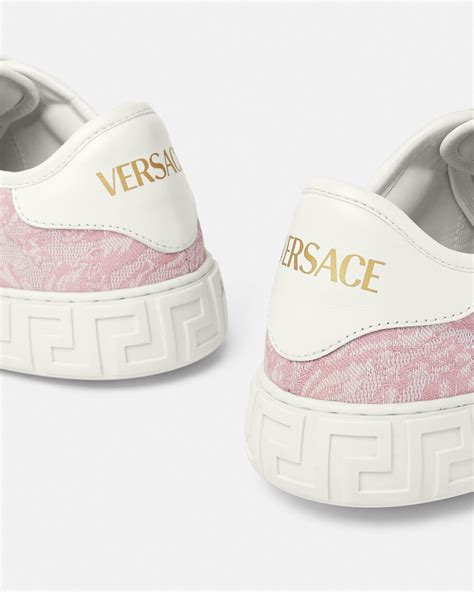 versace greek sneakers|Versace greca barocco print sneakers.